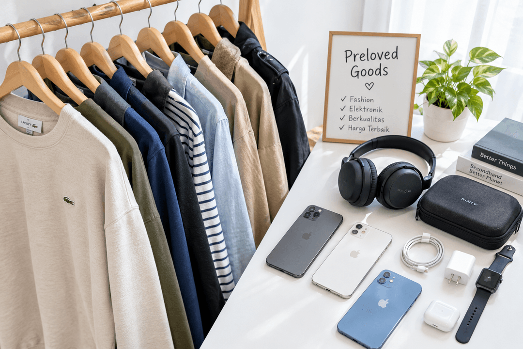 Cara Tepat Menjual Barang Bekas (Preloved) Cepat Laku